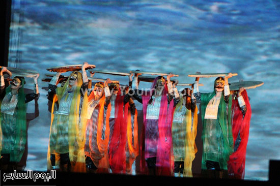  14 – من رقصات العرض الفنية -اليوم السابع -6 -2015